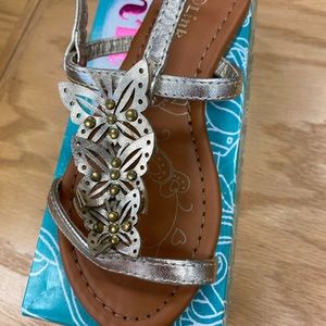 link butterfly sandal